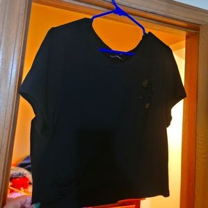 Womens plus size crop top.